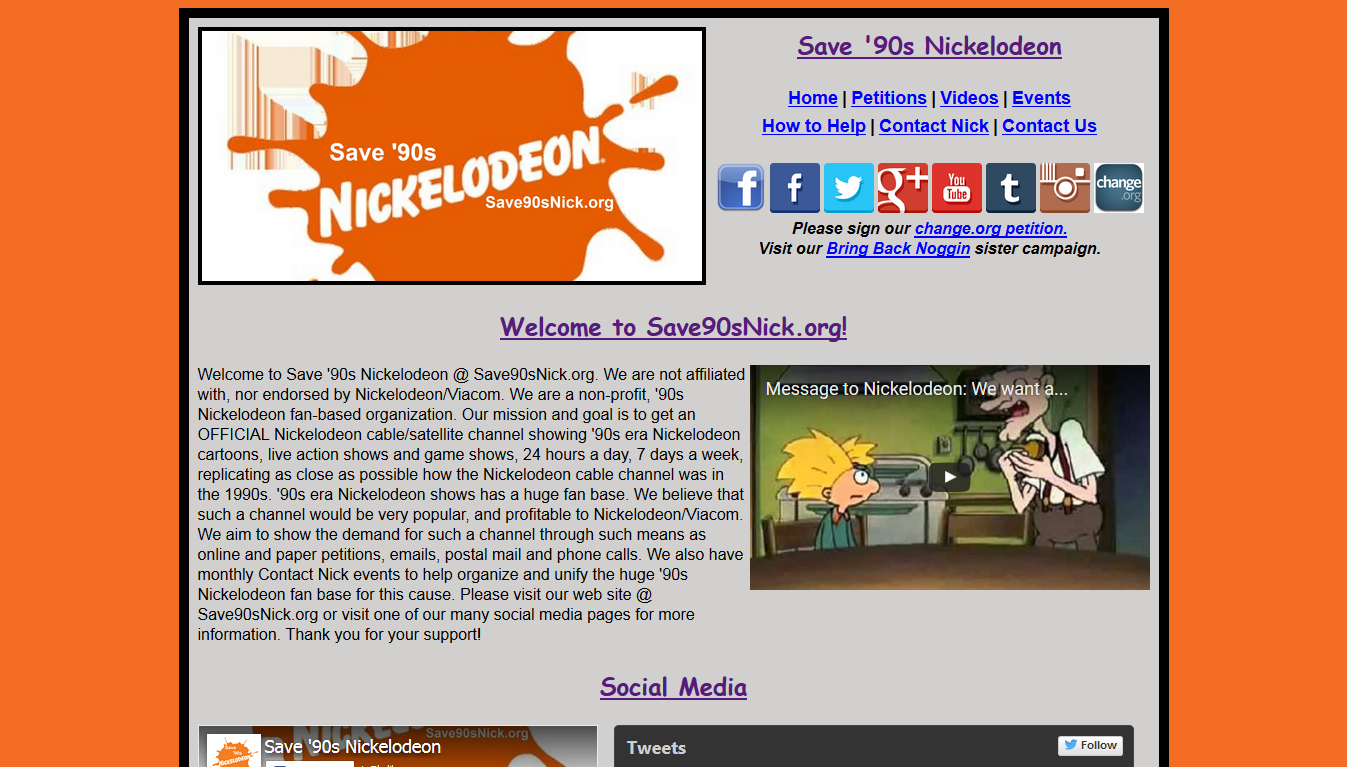 Save '90s Nick